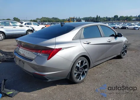 2023 Hyundai Elantra Hybrid Blue из США, поврежденный, VIN KMHLM4AJ8PU044925